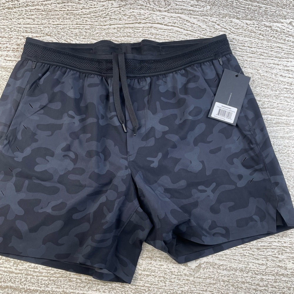 Ten Thousand Men's Athletic Shorts - Black Camo